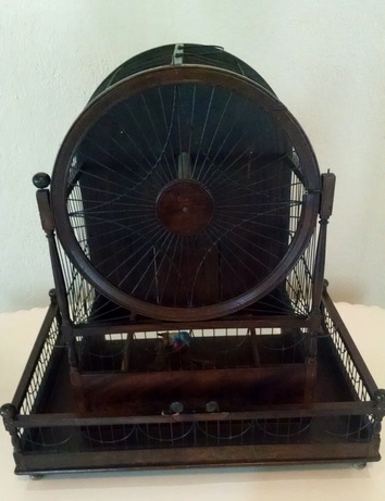 Wooden Bird Cage