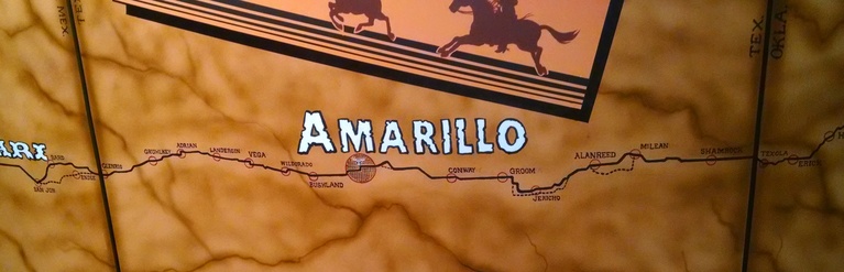 Route 66 Near Amarillo
