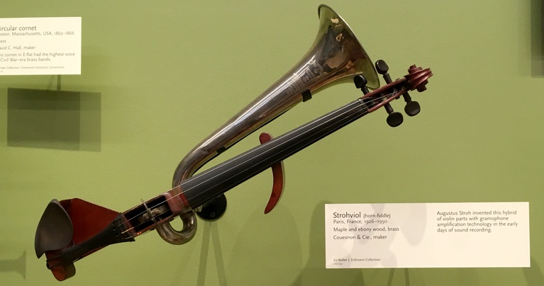 Strohviol at the Musical Instrument Museum