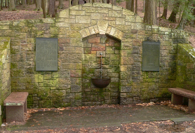 Cook Forest Association Memorial Fountain