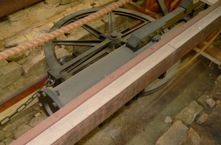 Large Pulley in the Engine House