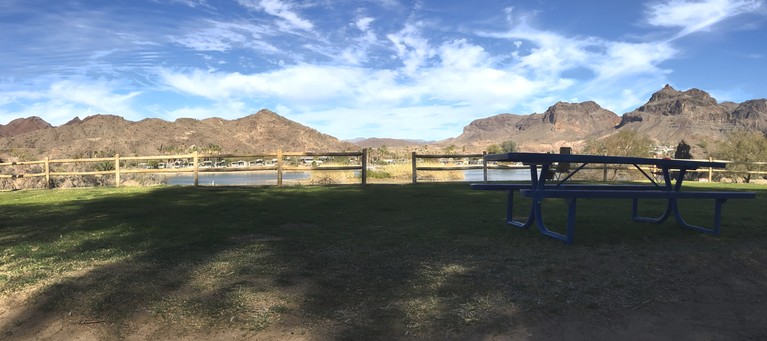 Looking Across the Colorado River from Our Campsite