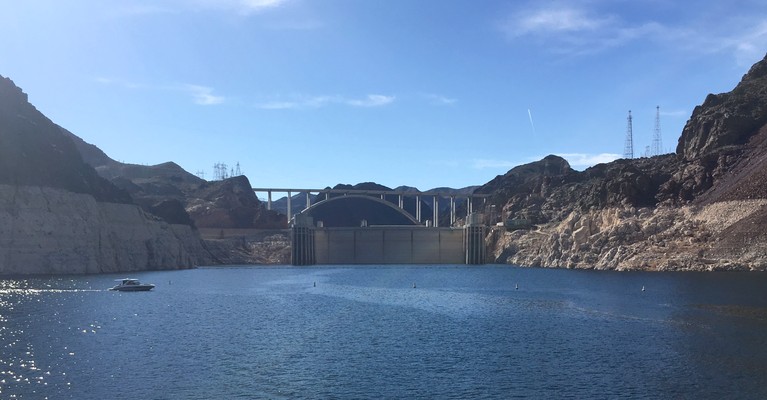 Above Hoover Dam from the Desert Princess