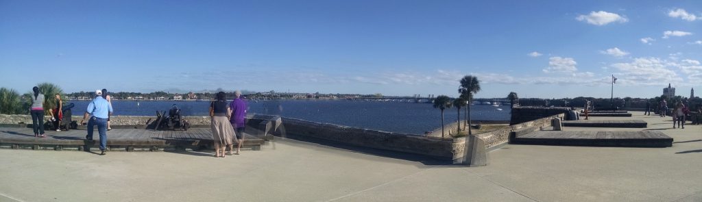 View of Anastasia Island From the Castillo