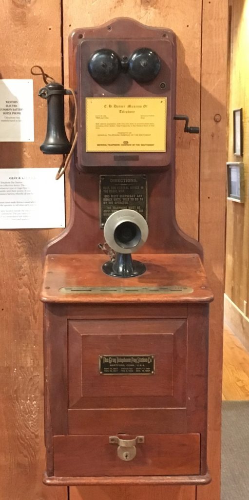 The Gray Telephone Pay Station (Pay Phone)